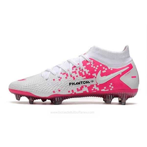 Nike Phantom GT Elite DF FG Vit Rosa